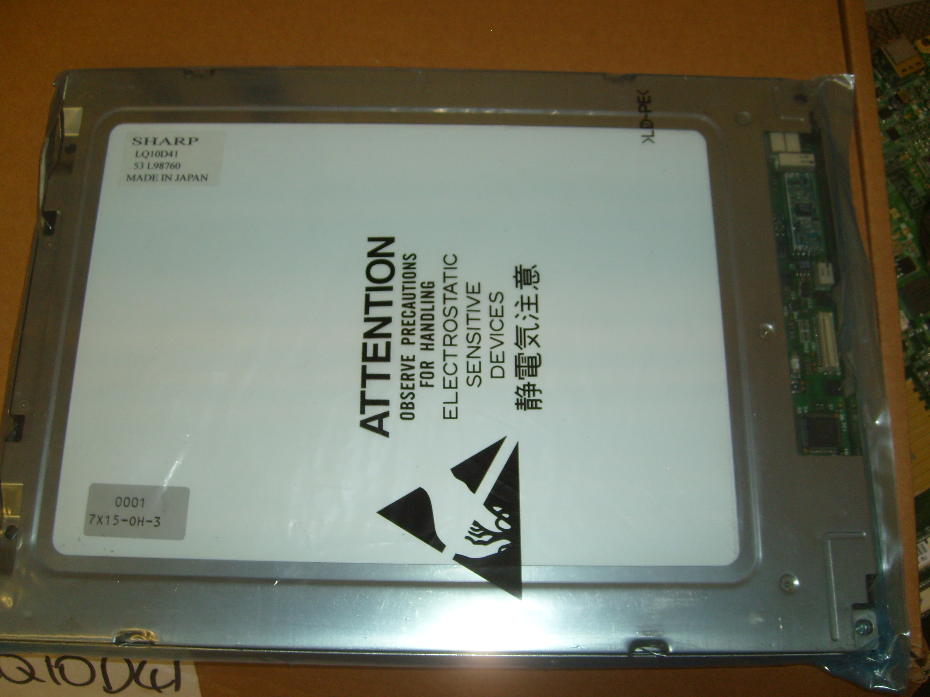 LQ10D41 sharp lcd industrial 2 bulb