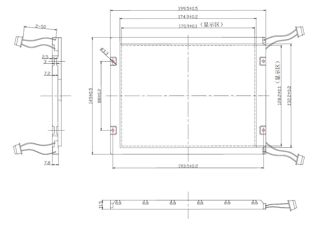 AA084VC03, 8.4-INCH TFT-LCD MODULE, MITSUBISHI, AA084VC03 is a 8