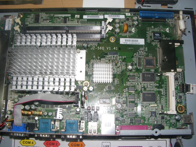 J2 560 Motherboard Intel 1.0Ghz CPU Tested P/N 1504014500L01 v2
