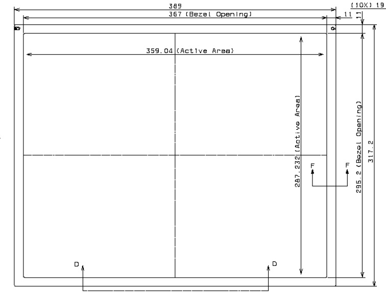 ITSX98, 18.1 SXGA Color TFT/LCD, 18.1 Color TFT/LCD Module 'ITSX
