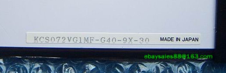 KCS072VG1MF-G40, KYOCERA 640x480 LCd, 7.2" STN LCD PANEL,