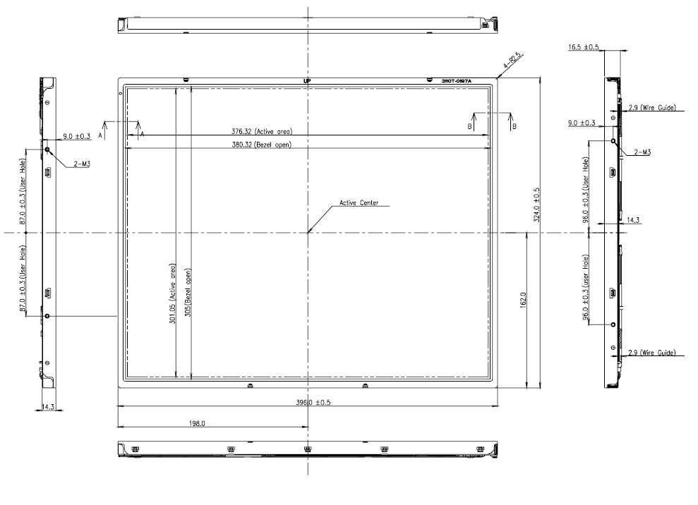 LM190E08-TLA1, LG.Philips LCD, 19.0� SXGA TFT LCD, General Featu