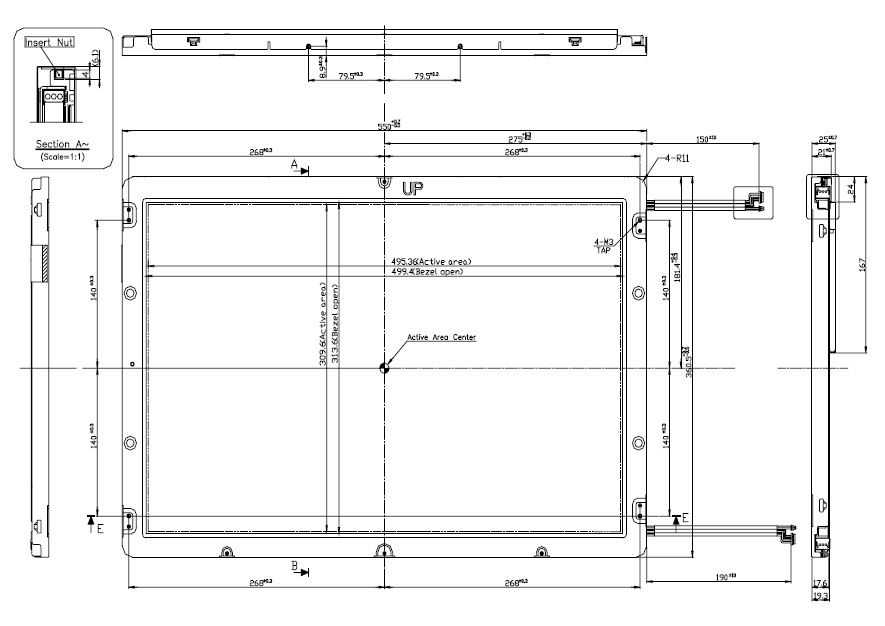 LM230W01, The LM230W01 LCD is a Color Active Matrix Liquid Cryst