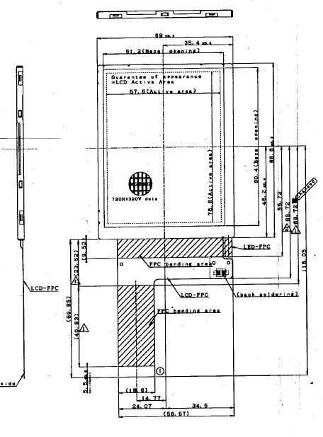 LQ038Q7DB03, Sharp, 3.78" LCD,