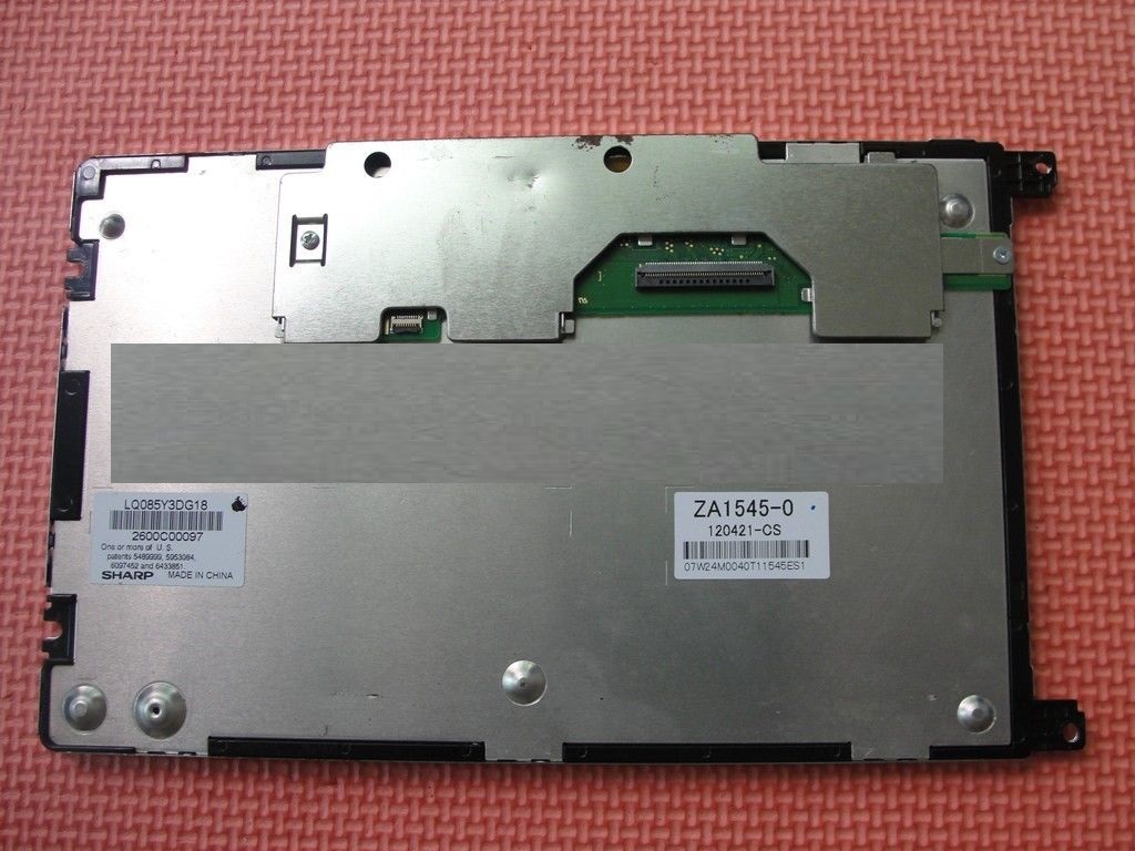 LQ085Y3DW01 LCD Screen Display Panel 8.5 inch SHARP 800(RGB)×480