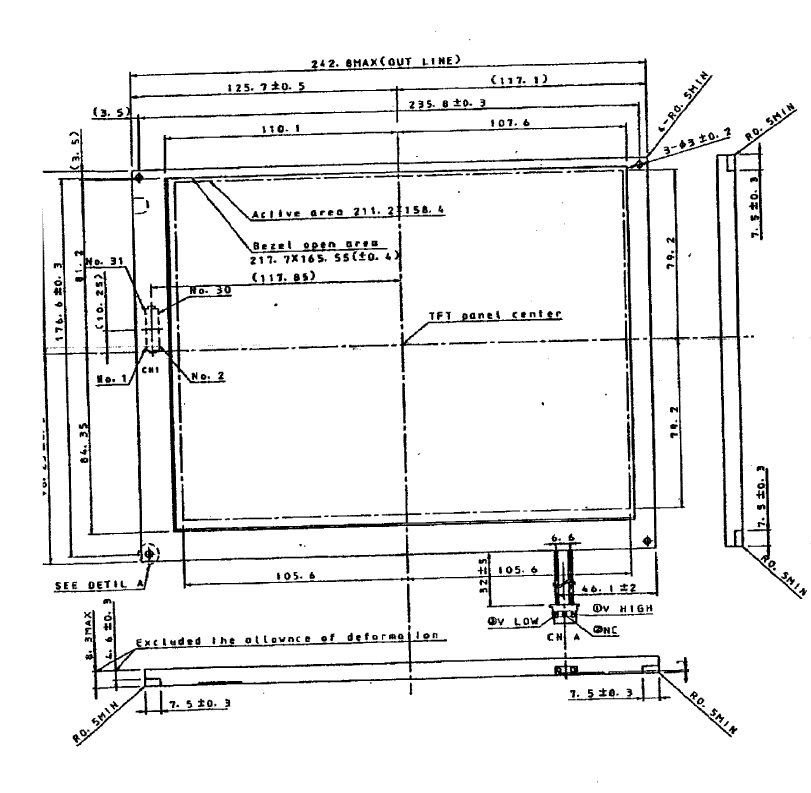 LQ10D031, Sharp, 10.4" LCD,