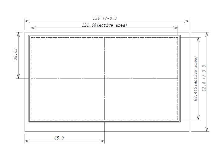 LTA055B0R0A, Toshiba Matsushita, 5.5 TYPE COLOR TFT-LCD, Analog