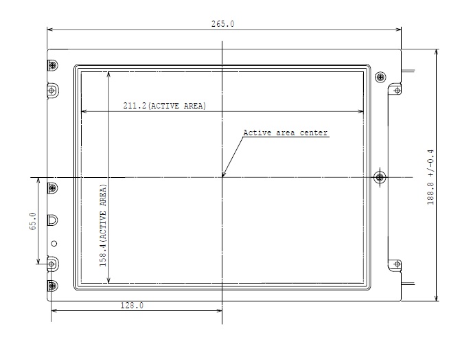 LTA104A261F, Toshiba Matsushita, 10.4TYPE COLOR TFT-LCD, 10.4�VG