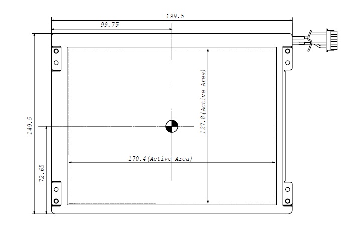 LTM08C351L, Toshiba Matsushita, (p-SiTFT), 8.4 SVGA color displa