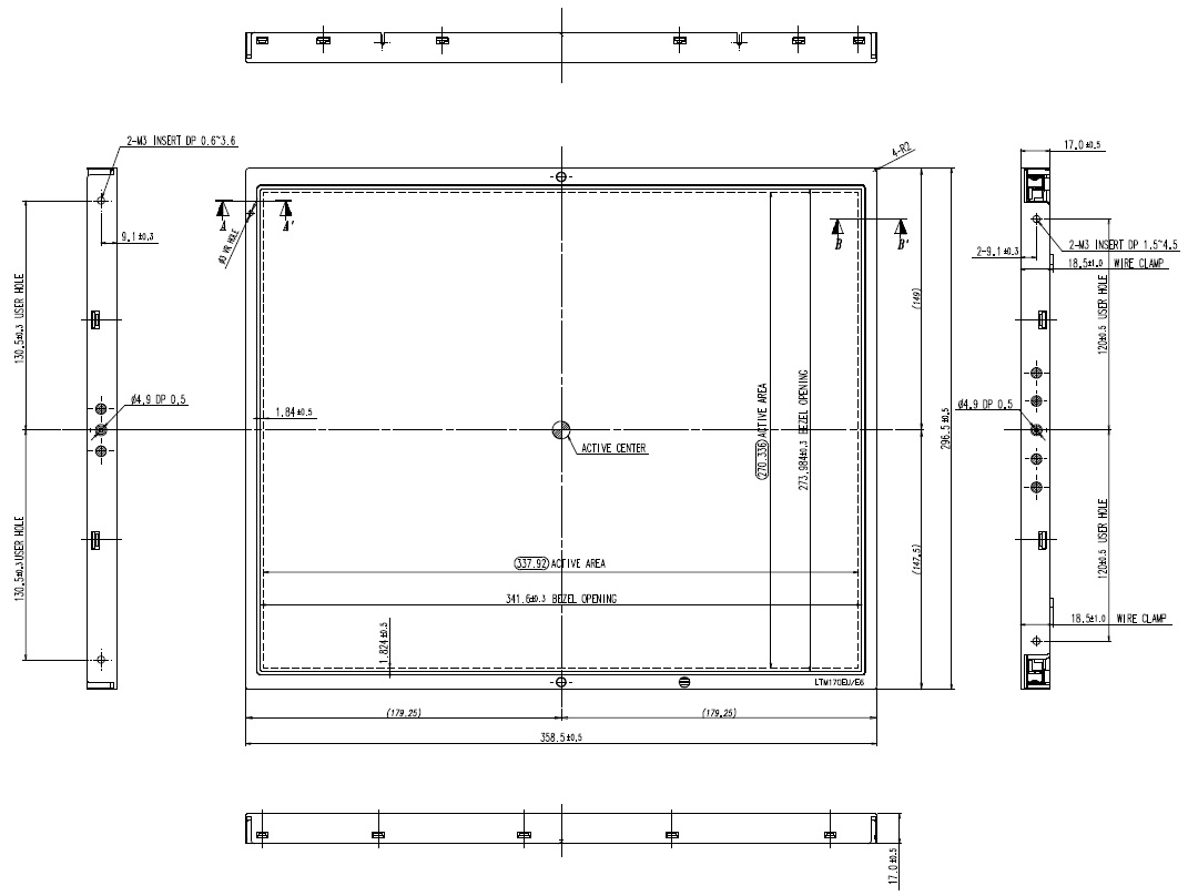 LTM170EU-L01, Samsung, 17.0" TFT LCD, 1280x1024 Pixels,