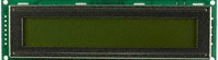MDLS-24265-SS-LV-G-LED-04-G, LCD DISPLAY MODULE 24X2 SILVER SUPE