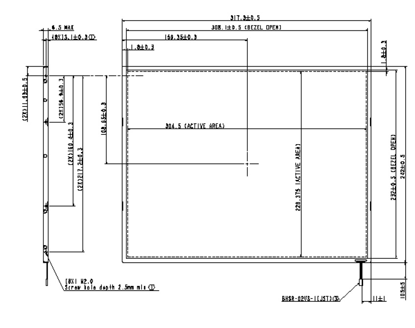 N150P3-L04, ID Tech, 15.0 SXGA+ Color TFT/LCD, SXGA+(1400(H) x 1