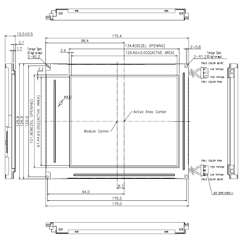 PD064VL1, Prime View, Screen Size 6.4 (diagonal) inch
